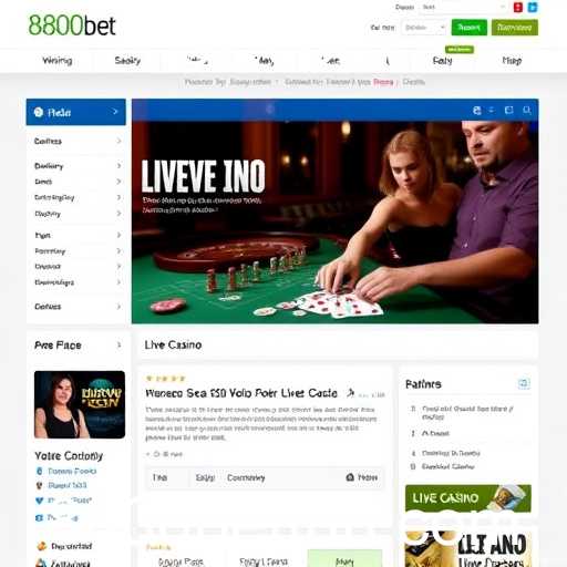 Explorando o Fascinante Mundo do Live Casino na 8800bet